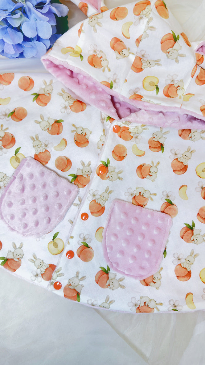 バニーピーチウォームケープ