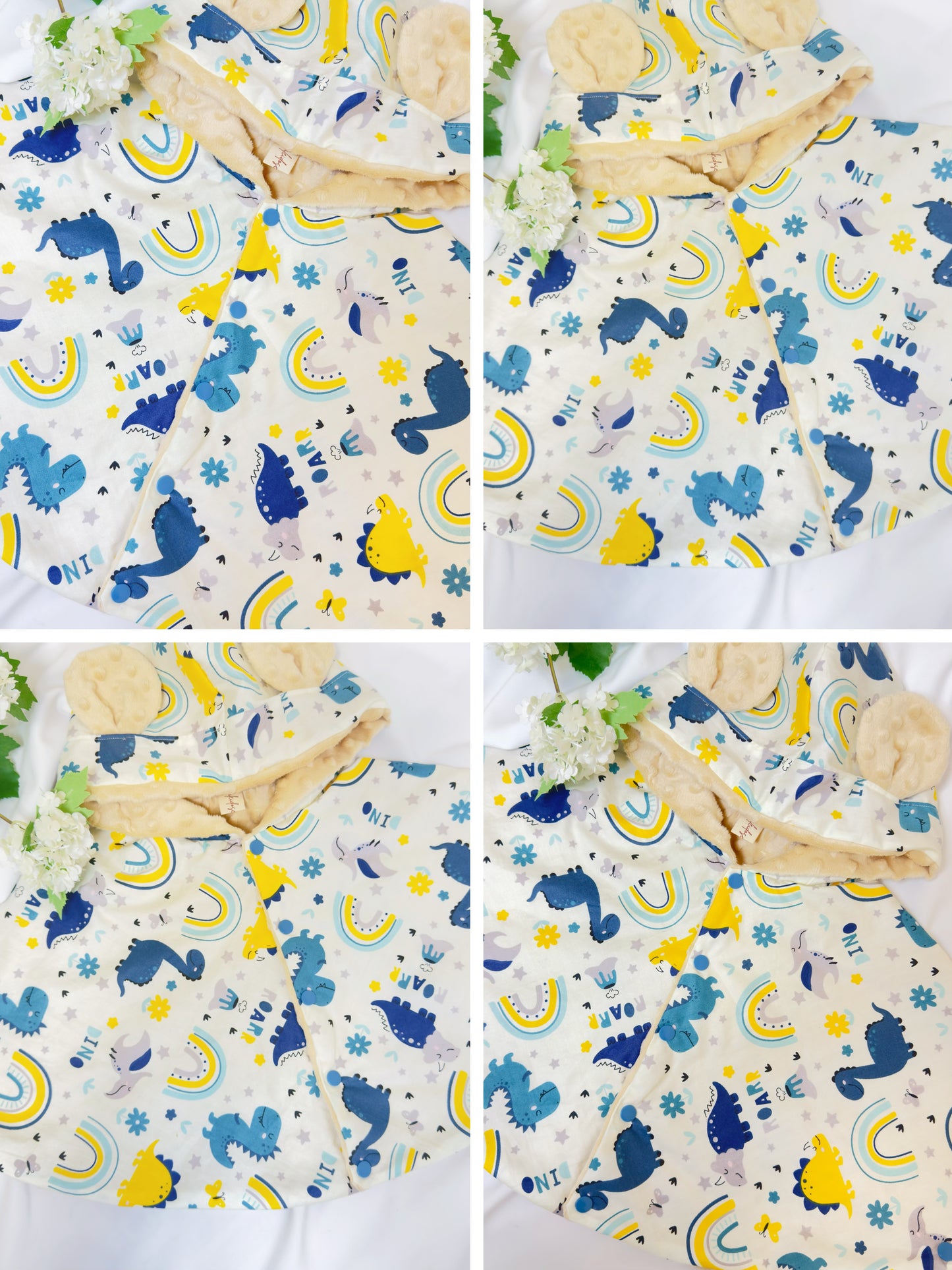 レインボー恐竜ケープ