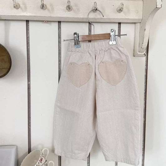 魯賓愛心口袋褲